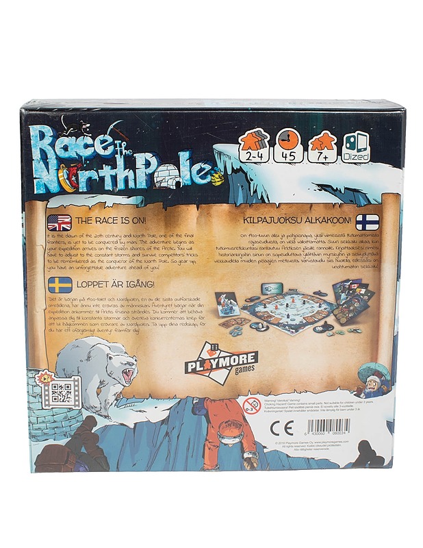 PLAYMORE GAMES Race to the North Pole -lautapeli - Lautapelit - 10105641135 - 1