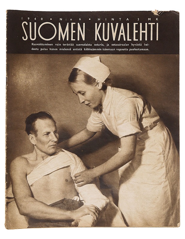 Suomen kuvalehti no 6 / 1940 - Lehdet - 10105641154 - 0