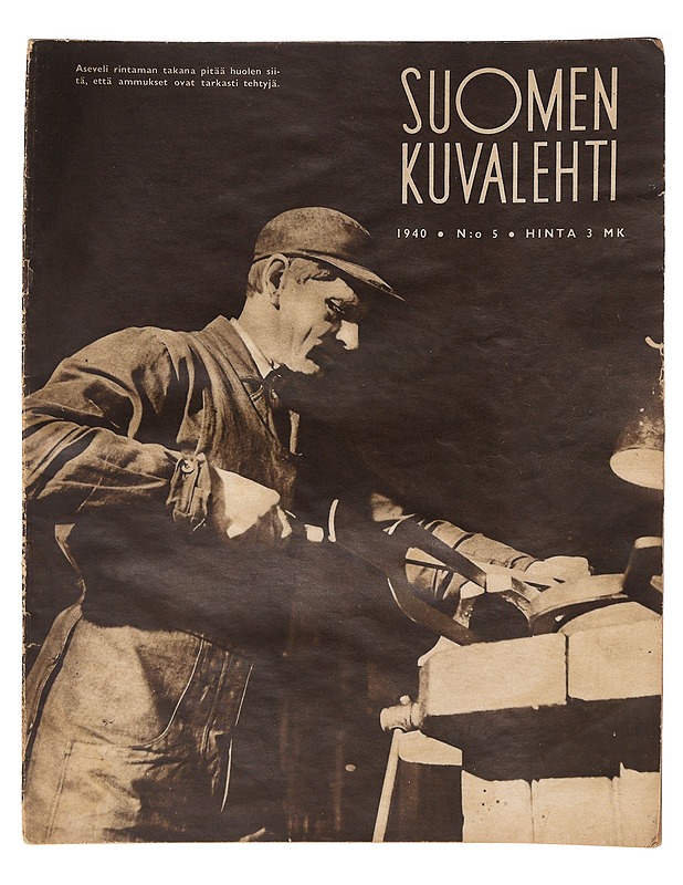 Suomen kuvalehti no 5 / 1940 - Lehdet - 10105641158 - 0
