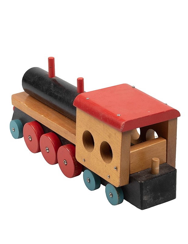BRIO : vintage-tyylinen, suurikokoinen puinen leluveturi ja kaksi avovaunua - Lasten lelut - 10105641180 - 2