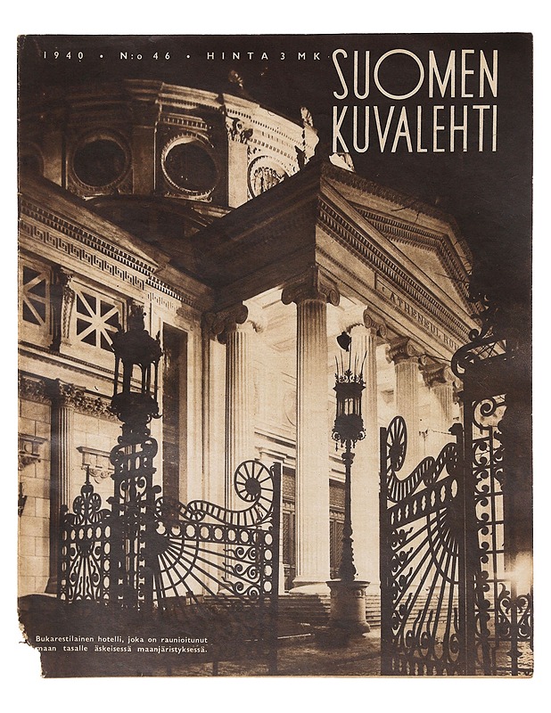 Suomen kuvalehti no 46 / 1940 - Lehdet - 10105641178 - 0