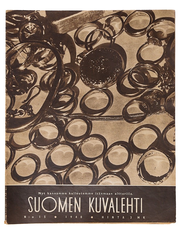 Suomen kuvalehti no 15 / 1940 - Lehdet - 10105641204 - 0