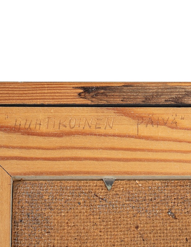 ISTO JAKOLA Huhtikuinen päivä maalaus, 1975 - Taulut ja julisteet - 10105641206 - 3