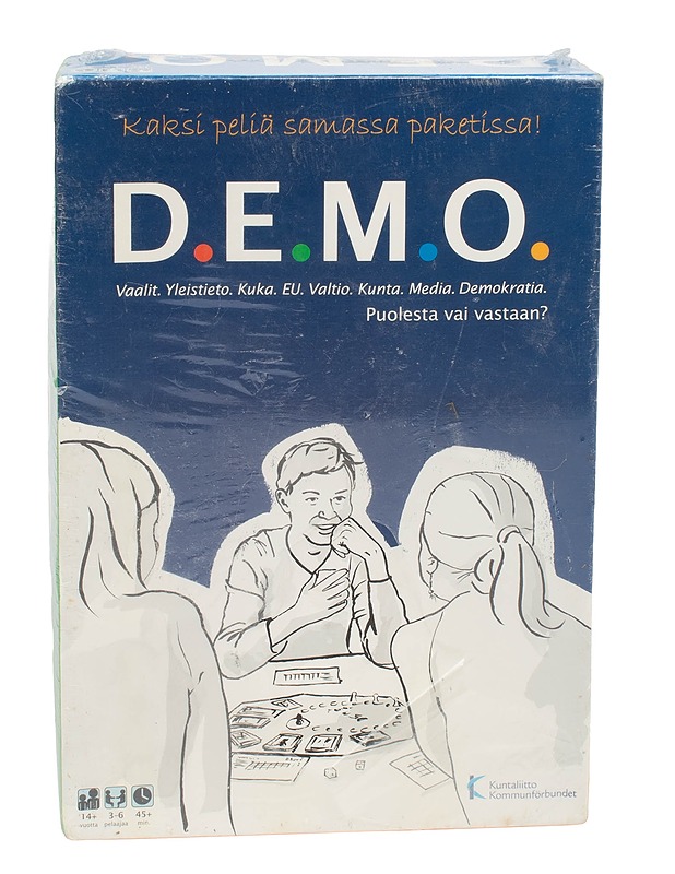 KUNTOLIITTO Kaksi peliä samassa paketissa: Puolesta vai vastaan? -lautapeli - Lautapelit - 10105641214 - 0