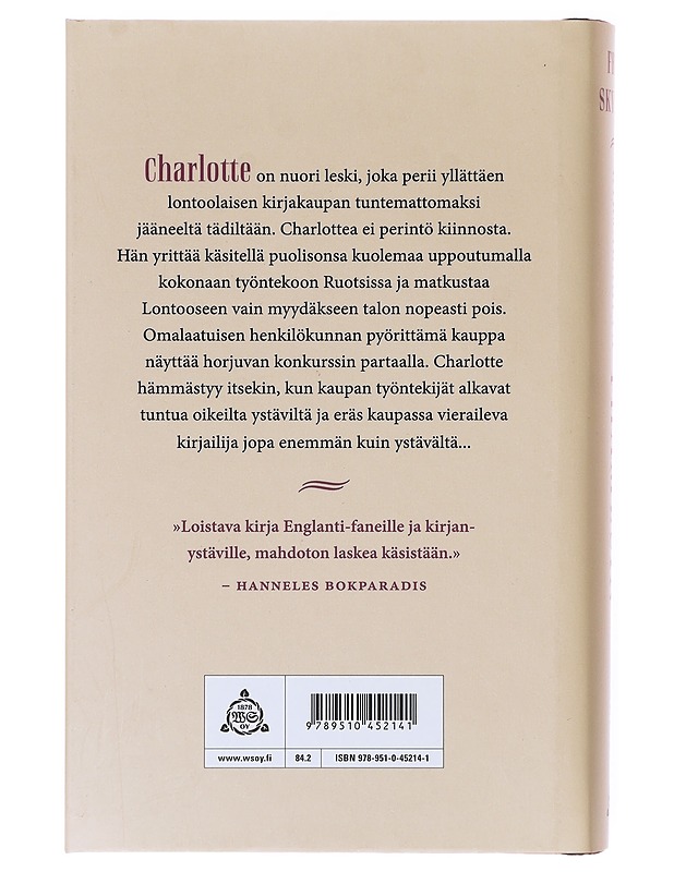 Kirjakauppa Thamesin varrella - Skybäck, Frida - Romaanit ja novellit - 10105641239 - 1