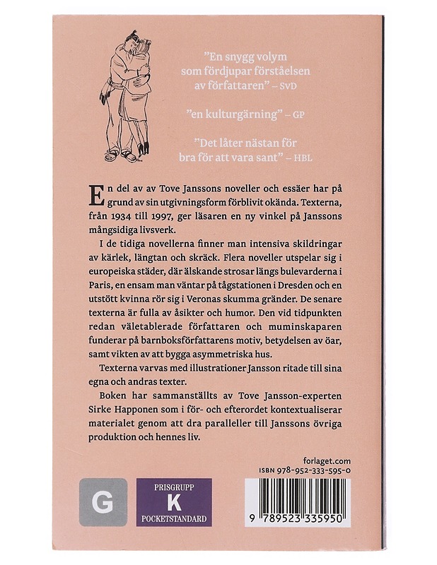 Bulevarden och andra texter - Jansson, Tove - Romaanit ja novellit - 10105641299 - 1