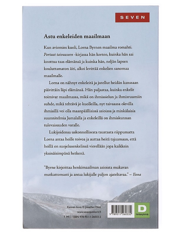 Portaat taivaaseen - Byrne, Lorna - Elämäkerrat ja muistelmat - 10105641306 - 1