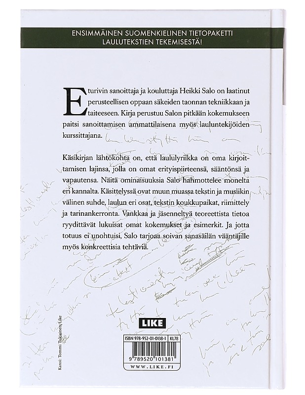 Kahlekuningaslaji, laululyriikan käsikirja - Salo, Heikki - Tietokirjat ja oppaat - 10105641319 - 1
