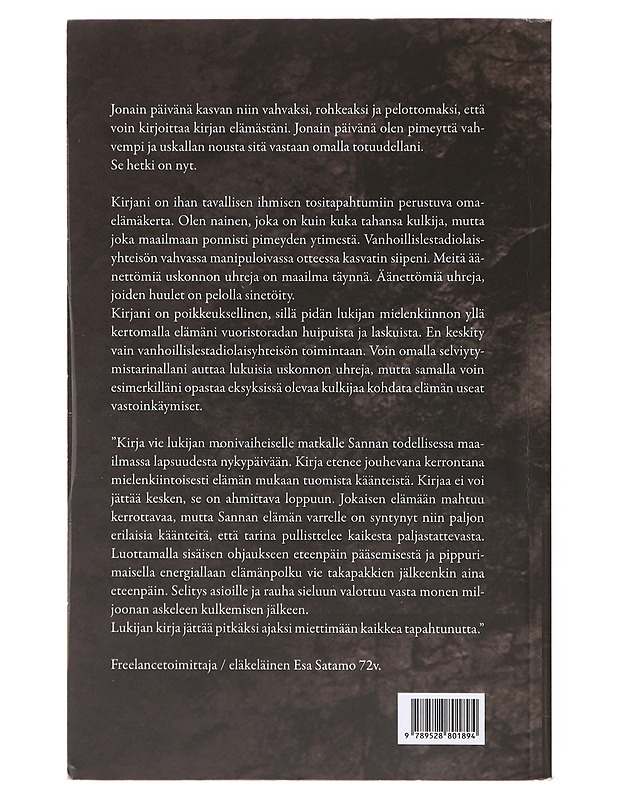 Ei toivottu tyttölapsi - Sanna Tilanto - Elämäkerrat ja muistelmat - 10105641338 - 1