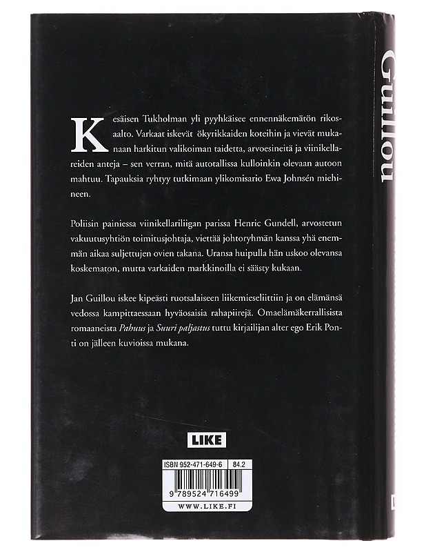Varkaiden markkinat - Guillou, Jan - Romaanit ja novellit - 10105641345 - 1