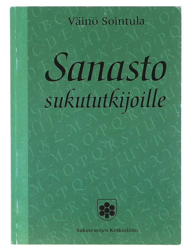 Sanasto sukututkijoille - Väinö Sointula - Tietokirjat ja oppaat - 10105641353 - 0