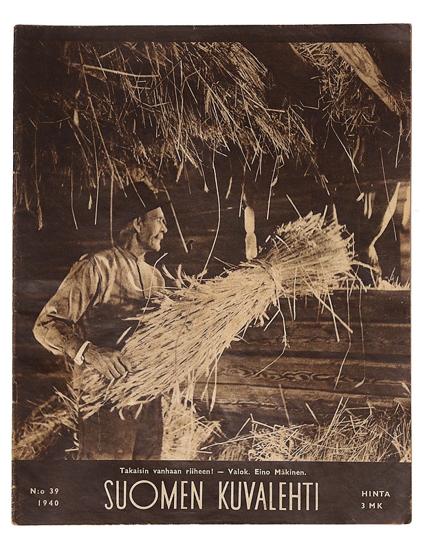 Suomen Kuvalehti 39/1940 - Lehdet - 10105641362 - 0