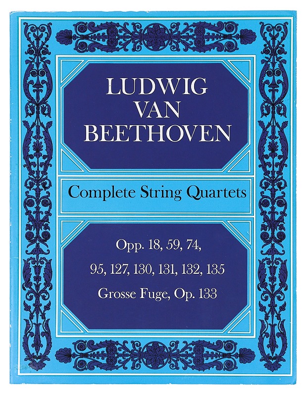 Complete string quartets  - Ludwig van B. - Musiikki- ja elokuvakirjat - 10105641380 - 0