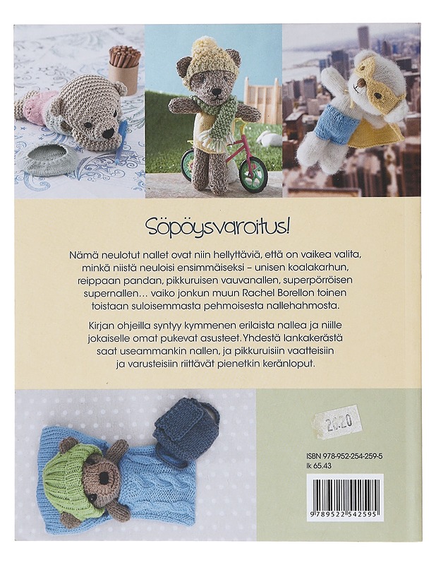 Neulotut nallet - Borello, Rachel - Kirja lahjaksi - 10105641390 - 1