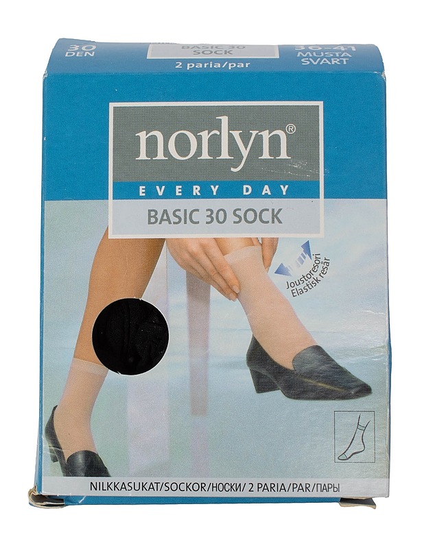 NORLYN Nilkkasukat 30 den, 36-41 - 2 kpl - Asusteet - 10105641394 - 0