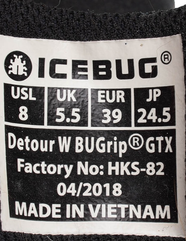 ICEBUG Detour W BU Grip nastakengät, 39 - Naisten kävelykengät ja tennarit - 10105641403 - 3