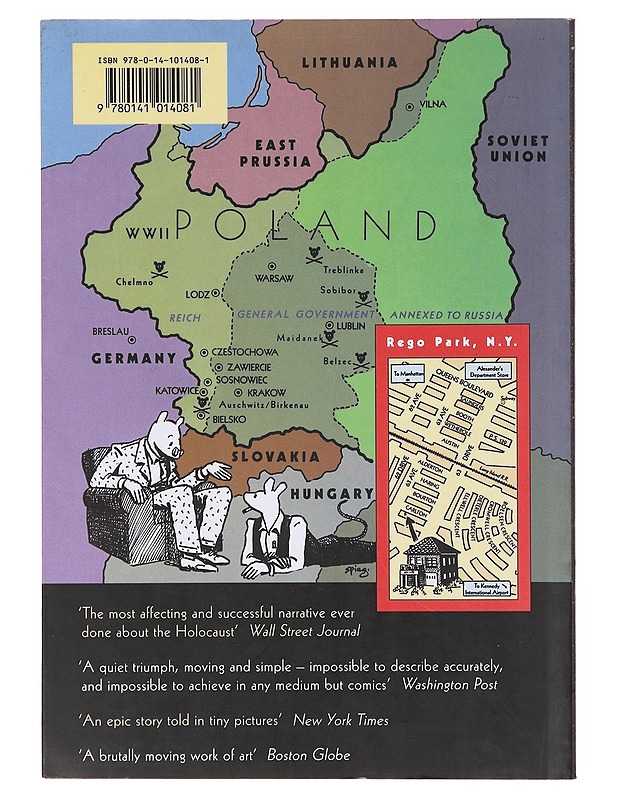 The Complete Maus - Art Spiegelman - Sarjakuvat - 10105641405 - 1