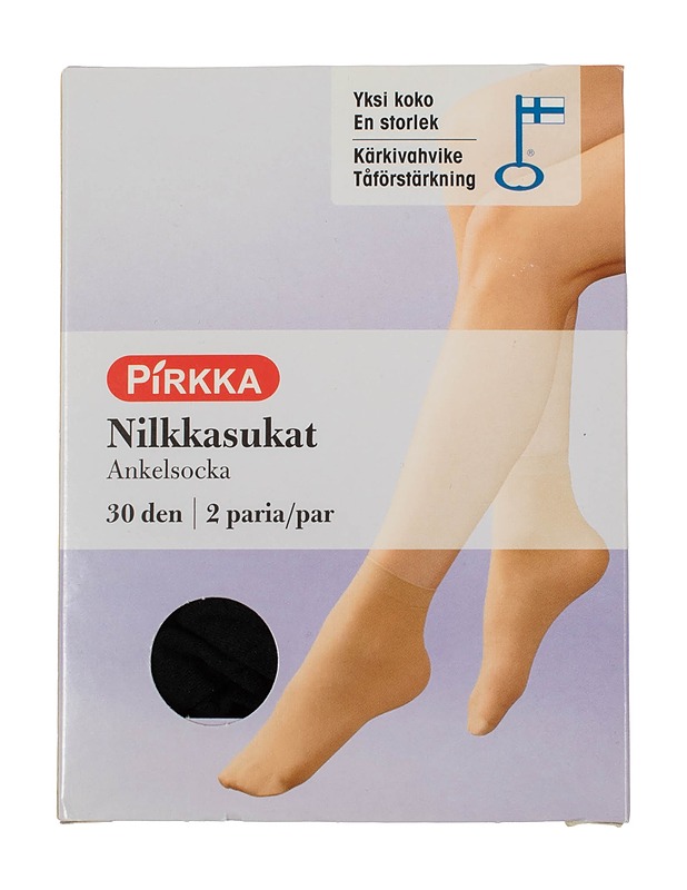 PIRKKA Nilkkasukat 30 den, 2 kpl - Asusteet - 10105641406 - 0