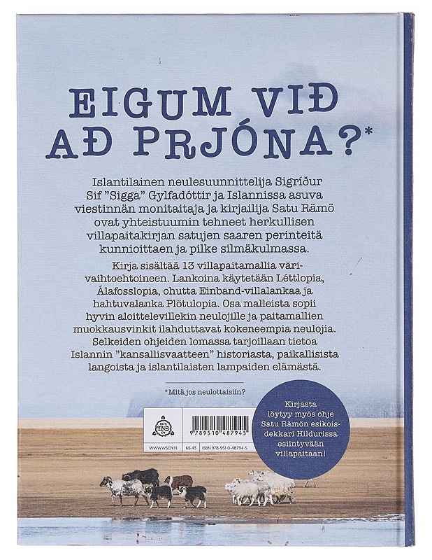 Siggan ja Satun islantilaiset villapaidat - Sigríður Sif Gylfadóttir - Tietokirjat ja oppaat - 10105641443 - 1