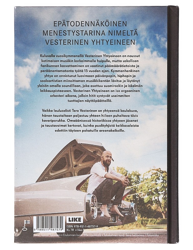Vesterinen yhtyeineen - Antti Heikkinen - Elämäkerrat ja muistelmat - 10105641453 - 1