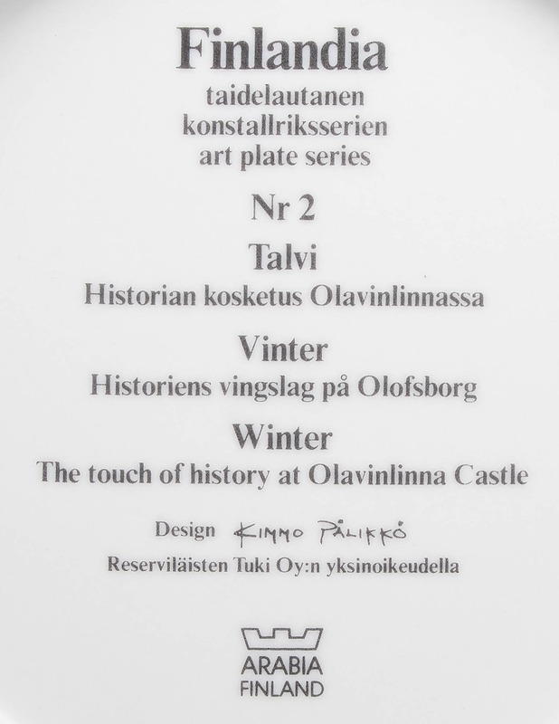 ARABIA Finlandia seinälautanen - Designsuosikit - 10105641472 - 2