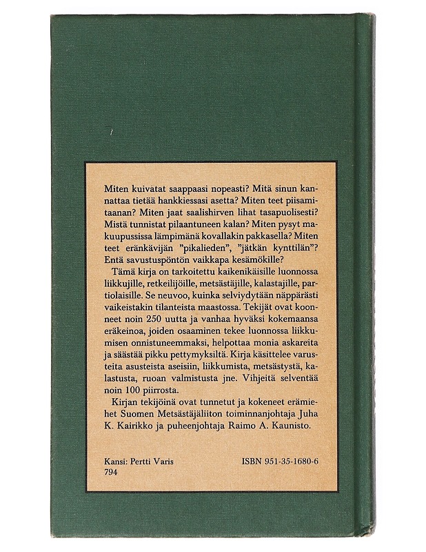 Erätaidot - Juha K. Kairikko, Raimo A. Kaunisto - Tietokirjat ja oppaat - 10105641497 - 1