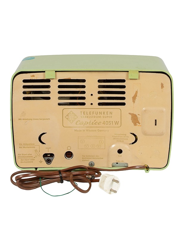 TELEFUNKEN Caprice 4051W -putkiradio - Viihde-elektroniikka - 10105641505 - 2