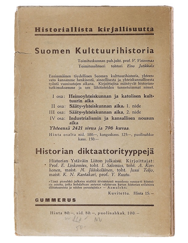 Pohjois-Amerikan Yhdysvaltain historia - J. E. Salomaa - Historiakirjat - 10105641518 - 1