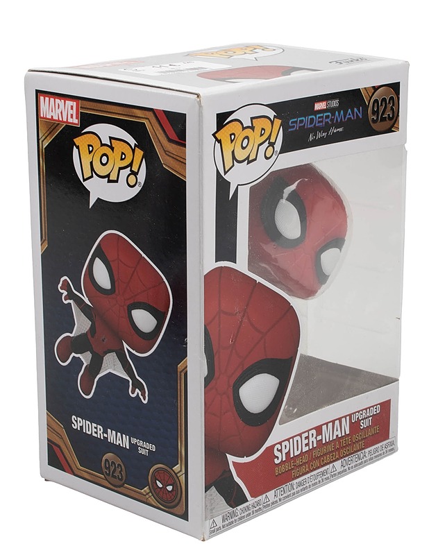 Funko Pop! Marvel : Spider-Man (Upgraded Suit) -keräilyfiguuri (nro 923) - Lasten figuurit - 10105641522 - 1