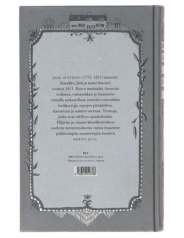 Järki ja tunteet - Austen, Jane - Romaanit ja novellit - 10105641590 - 1