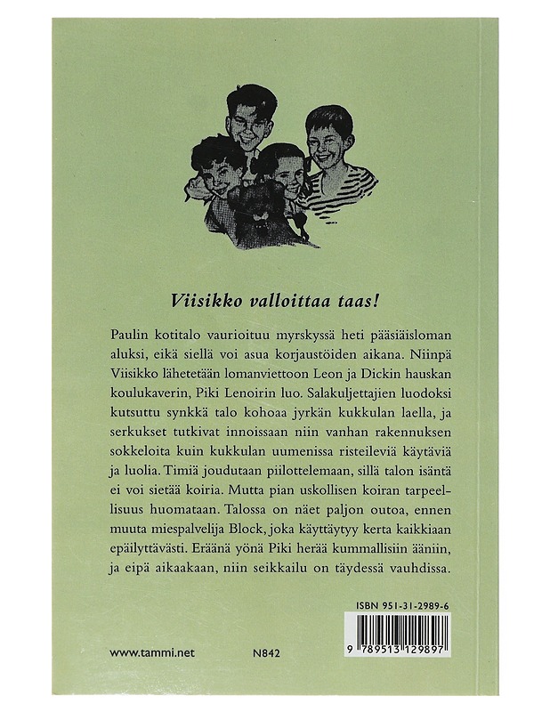 Viisikko ja salakuljettajat - Blyton, Enid - Nuorten kirjat - 10105641601 - 1