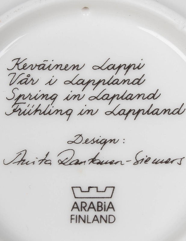 ARABIA Keväinen Lappi seinälautanen - Designsuosikit - 10105641606 - 2
