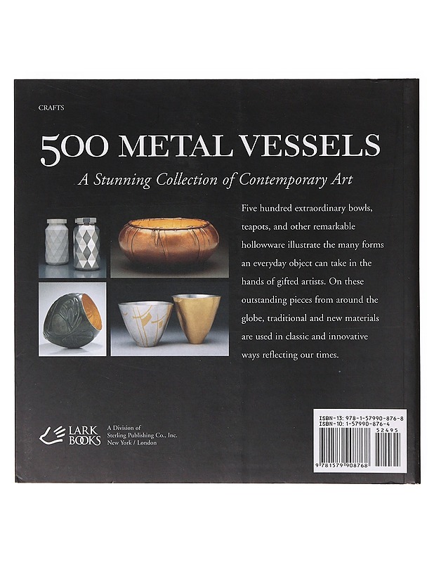 500 metal vessels : contemporary explorations of containment - Le Van, Marthe - Romaanit ja novellit - 10105641609 - 1