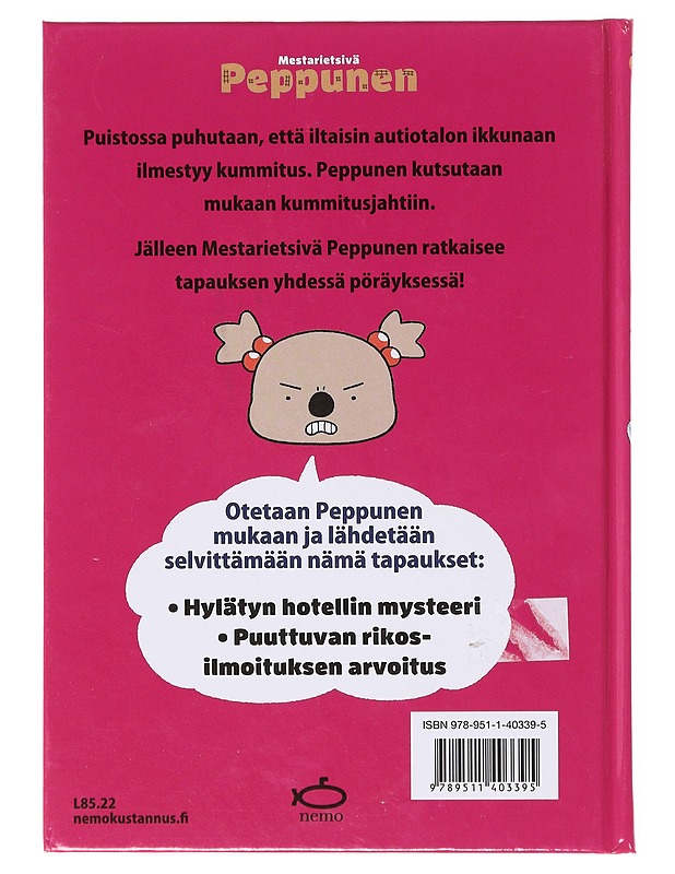 Mestarietsivä Peppunen / hylätyn hotellin mysteeri - Troll - Lastenkirjat - 10105641615 - 1