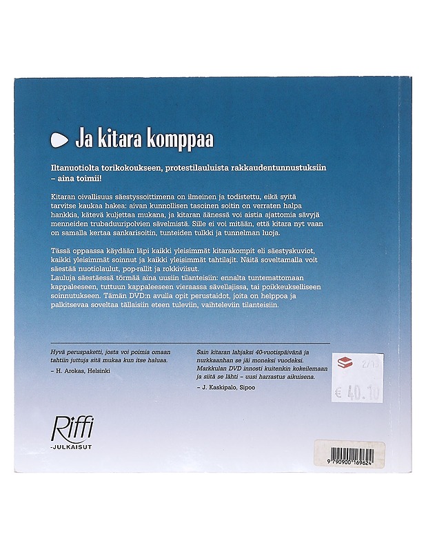Ja kitara komppaa - Markkula, Heikki  - Musiikki- ja elokuvakirjat - 10105641622 - 1