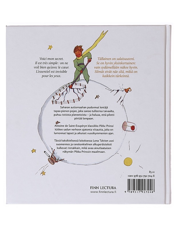 Pikku prinssi / Le petit prince - Saint-Exupéry, Antoine de - Lastenkirjat - 10105641625 - 1
