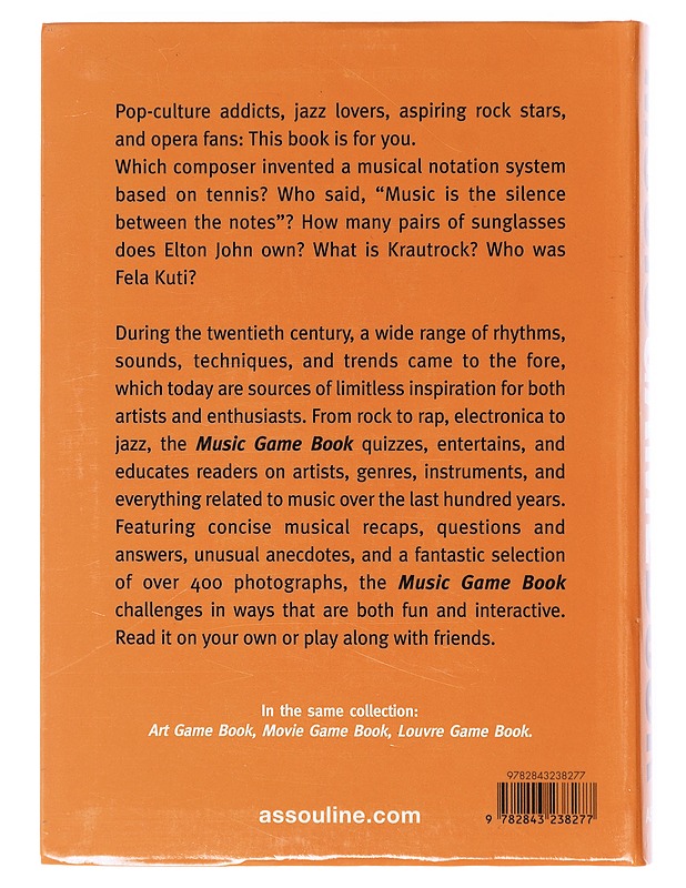 Music Game Book - David Fricke - Historiakirjat - 10105641632 - 1