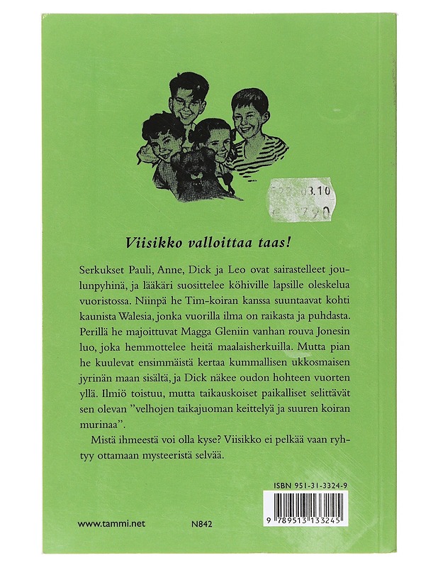 Viisikko vuoristossa - Blyton, Enid - Nuorten kirjat - 10105641635 - 1
