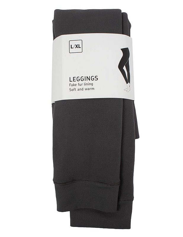 RUSTA tummanharmaat leggingsit, L / XL - Asusteet - 10105641633 - 0
