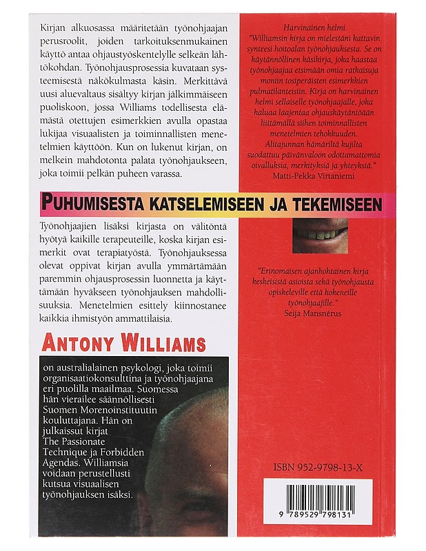 Visuaalinen ja toiminnallinen työnohjaus : roolit, tavoitteet ja menetelmät - Williams, Antony - Tietokirjat ja oppaat - 10105641637 - 1