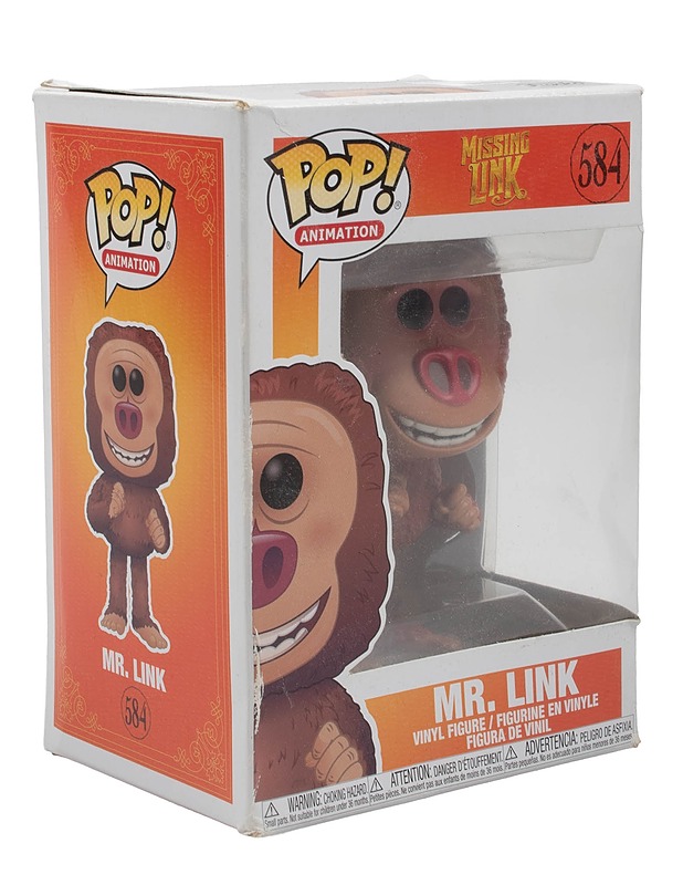 Funko Pop! Animation : Missing Link - Mr. Link -keräilyfiguuri (nro 584) - Lasten figuurit - 10105641646 - 1