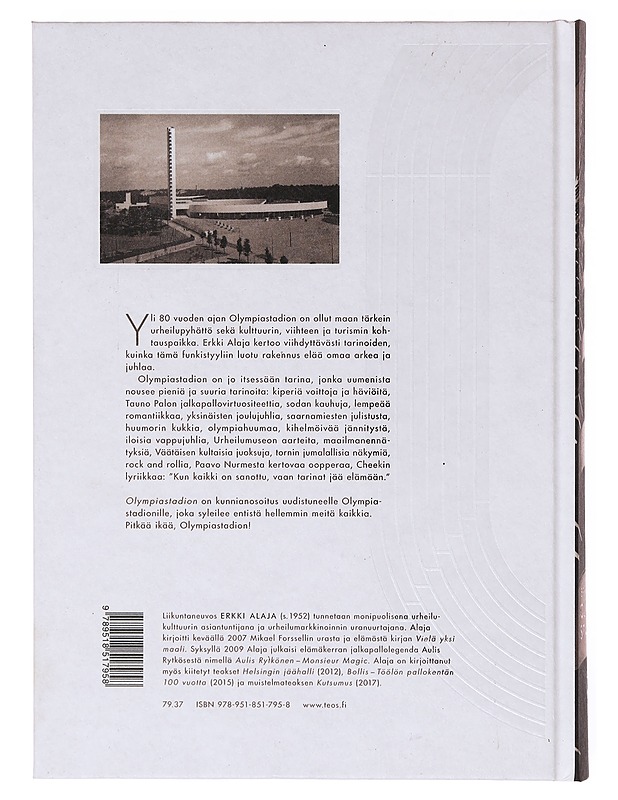 Olympiastadion - Alaja, Erkki - Tietokirjat - 10105641653 - 1