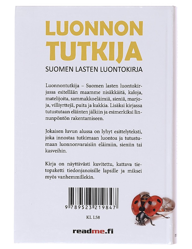Luonnontutkija / Suomen lasten luontokirja - Ovaskainen, Viljami (tietokirjailija) - Lemmikki- ja luontokirjat - 10105641694 - 1