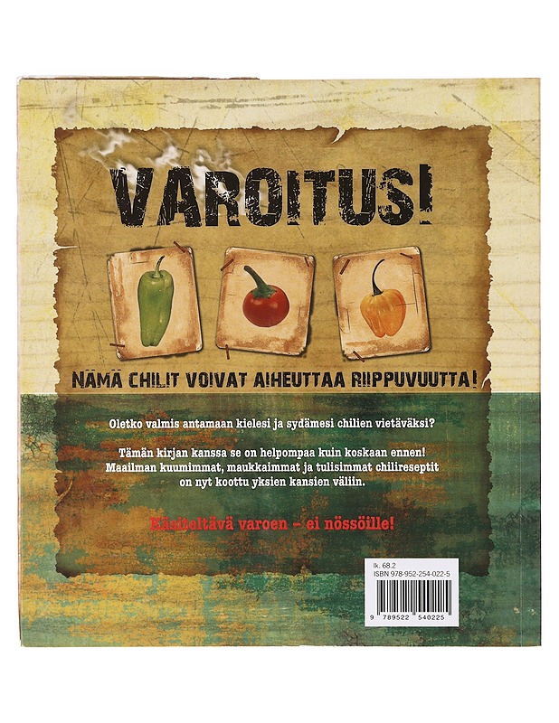 Pirullisen kuuma chilikirja - Harwood, Michael - Ruokakirjat - 10105641704 - 1