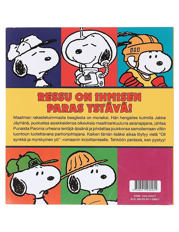 Sankarimme Ressu - Schulz, Charles M. - Sarjakuvat - 10105641714 - 1