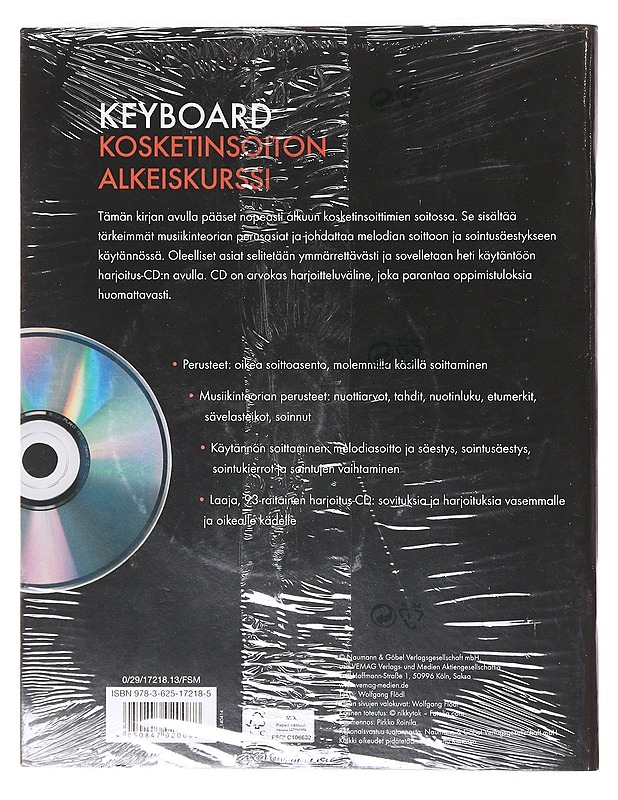 Keyboard : kosketinsoiton alkeiskurssi - Flödl, Wolfgang - Kirja lahjaksi - 10105641838 - 1