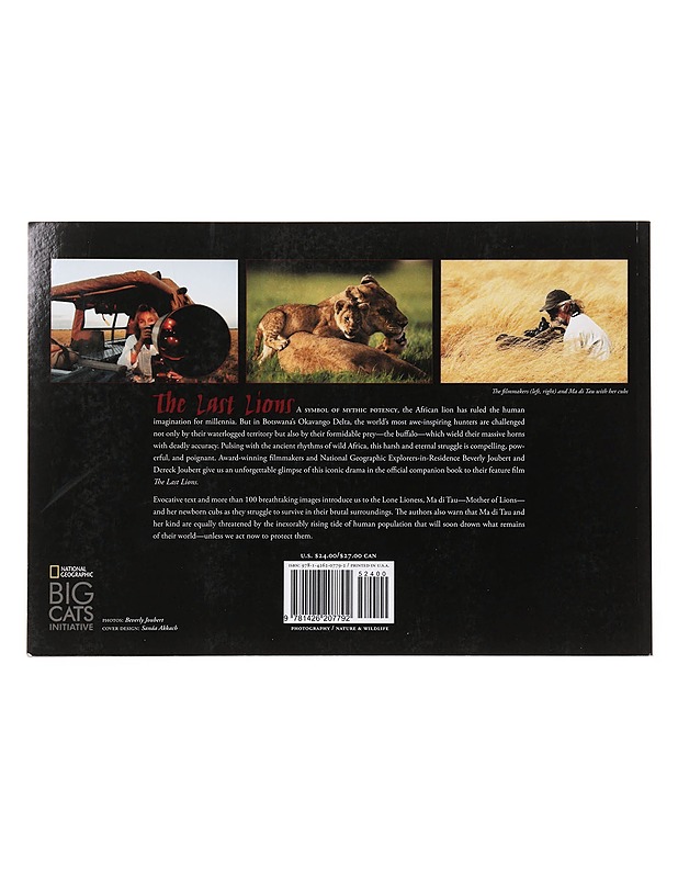 The last lions - Joubert, Beverly - Tietokirjat ja oppaat - 10105641843 - 1