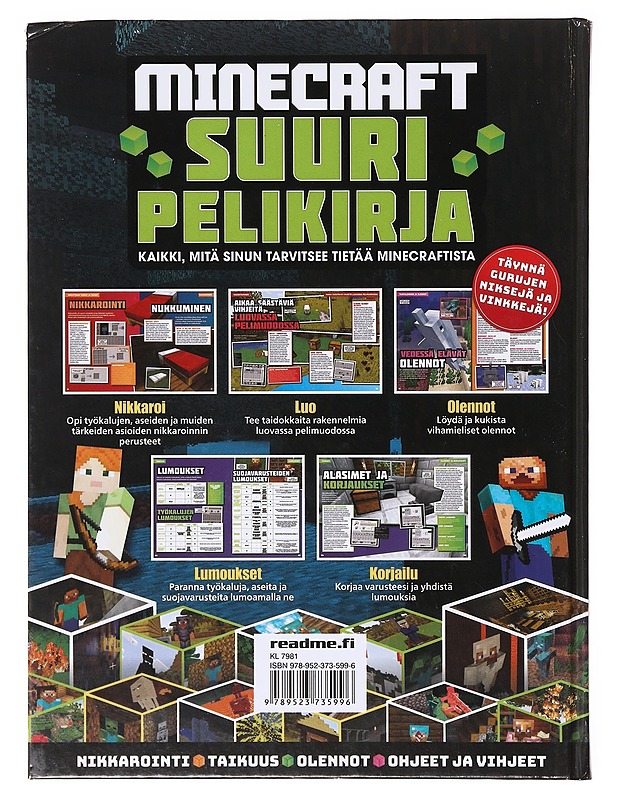 Minecraft / suuri pelikirja - kääntäjä: Tapani Lahtinen - Nuorten kirjat - 10105641841 - 1