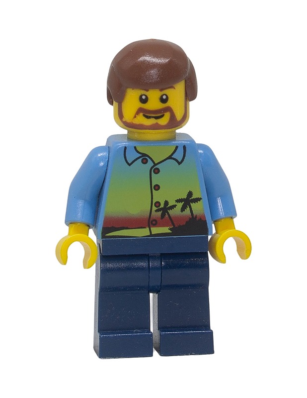 LEGO Mies havaijilaisessa paidassa figuuri - Lasten lelut - 10105641840 - 0