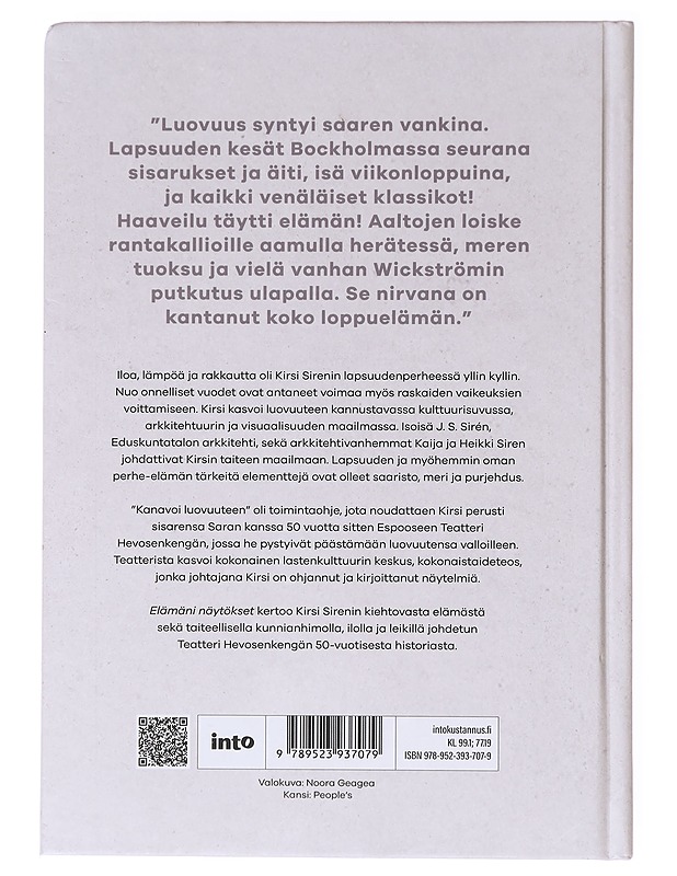Elämäni näytökset - Sirén, Kirsi - Elämäkerrat ja muistelmat - 10105641851 - 1